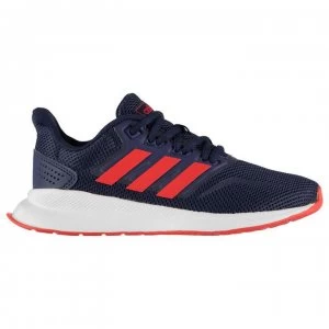 adidas Falcon Childrens Trainers - Navy/Red/Wht