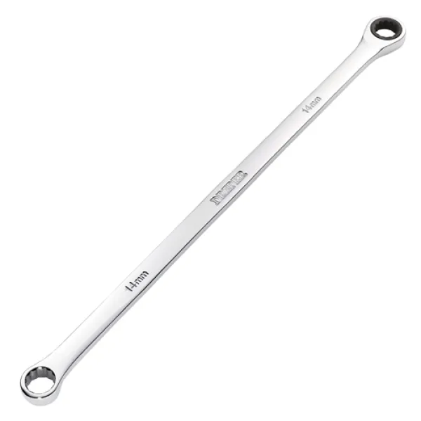 Draper HI-TORQ Metric Extra-Long Double Ring Ratchet Spanner, 14mm