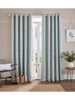 Sophie Allport Bee Blackout Eyelet Curtains 90X90