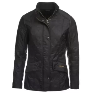 Barbour Womens Cavalry Polarquilt Jacket Black 18