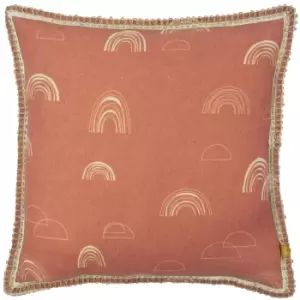 Rain Shadow Cushion Red Clay, Red Clay / 50 x 50cm / Polyester Filled