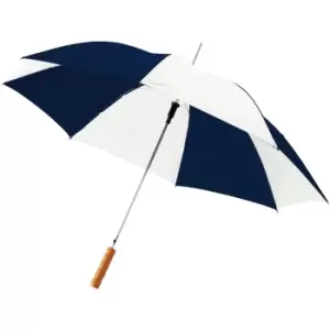 Bullet 23" Lisa Automatic Umbrella (83 x 102 cm) (Navy/White)