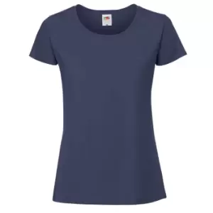 Fruit Of The Loom Womens/Ladies Ringspun Premium T-Shirt (2XL) (Ultramarine)