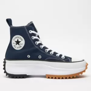 Converse Navy Run Star Hike Trainers