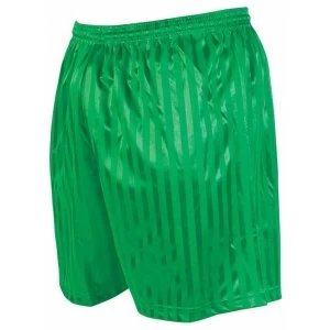 Precision Striped Continental Football Shorts 30-32" Green