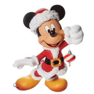 Disney Showcase Collection Santa Mickey Santa Couture Figurine