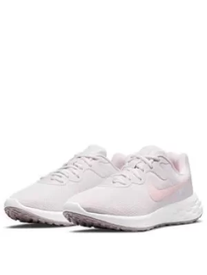 Nike Revolution 6 -Pink/White, Size 4, Women