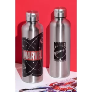 Marvel Logo Metal Water Bottle