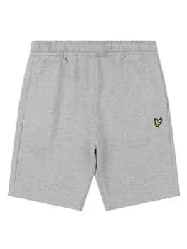 Lyle & Scott Boys Classic Sweatshorts - Grey, Size 5-6 Years