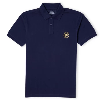 Marvel Loki Logo Unisex Polo - Navy - M