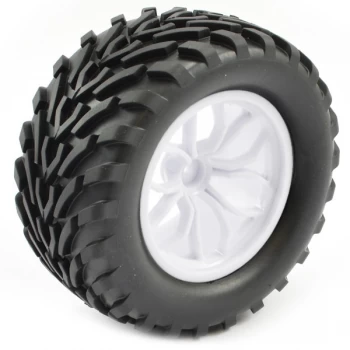 Ftx Bugsta Mounted Wheel/Tyre Complete Pair - White