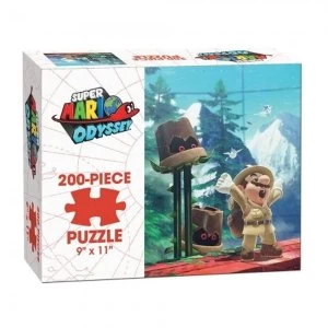 Super Mario Odyssey Wooded Jigsaw Puzzle - 200 Pieces