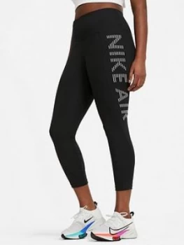 Nike Air Running Epic Fast Legging, Black, Size XS, Women