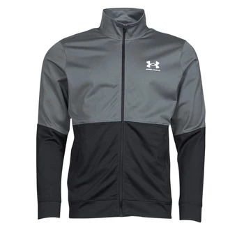 Urban Armor Gear UA PIQUE TRACK JACKET mens Sweatshirt in Grey - Sizes XXL,S,M,L,XL