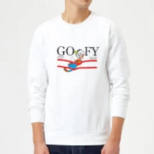 Disney Goofy By Nature Sweatshirt - White