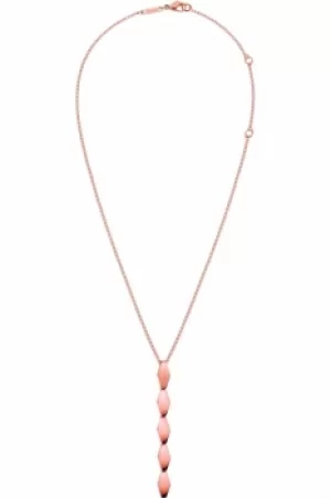 Ladies Calvin Klein PVD rose plating Snake Necklace KJ5DPN100100