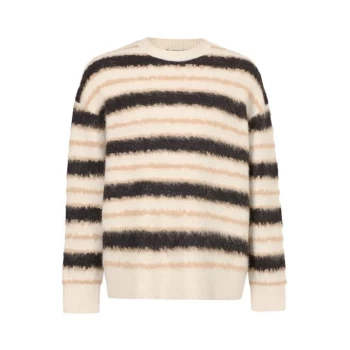 AllSaints Oskar Crew Jumper - Brown