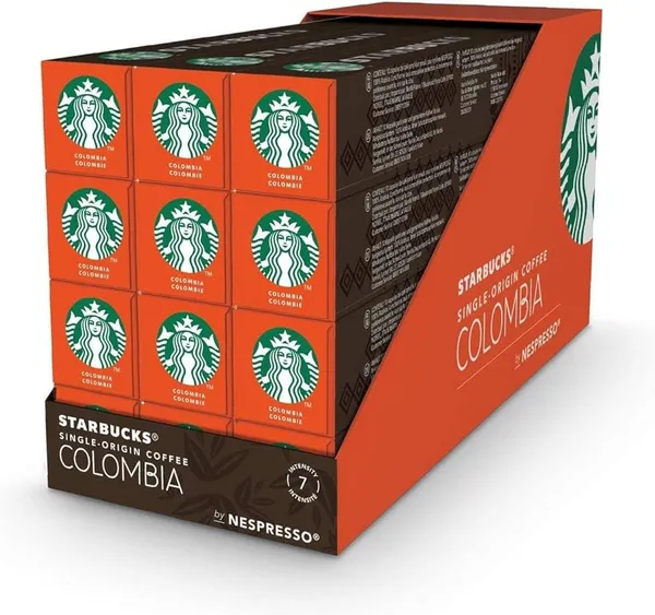 Starbucks Colombia Espresso Coffee 120 Pods