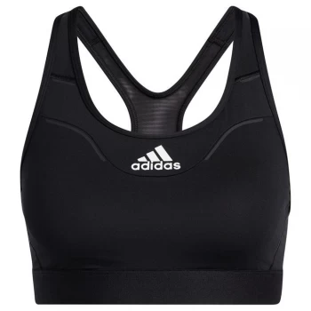 adidas Heat Ready Sports Bra Ladies - Black/White