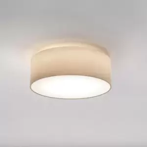 Astro Cambria 380 - Cylindrical Ceiling Light Putty Fabric, E27