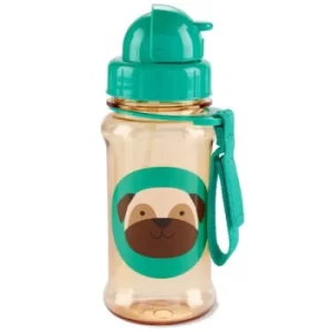 Skip Hop Zoo Pug Straw Bottle