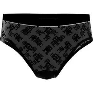 Tommy Hilfiger Mesh Hw Bikini - Black