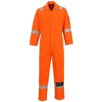 Portwest AF53ORR54 - sz Regular 54 Araflame Gold Coverall - Orange