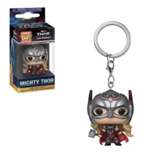 Marvel Thor Love & Thunder Mighty Thor Funko Pop! Vinyl Keychain