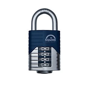 Squire Combination Padlock with Boron Shackle - 50mm