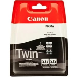 Canon PGI525PGBK Black Ink Cartridge Twin Pack