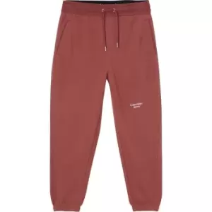 Calvin Klein Jeans Stacked Logo Hwk Pant - Red