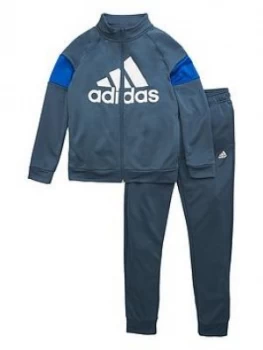 Adidas Originals Childrens Badge Of Sport Tracksuit - Blue