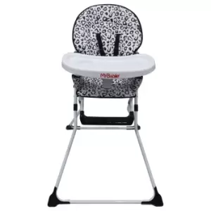 My Babiie MBHC1 Leopard Compact Highchair