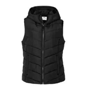 Slazenger Padded Gilet Womens - Black