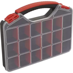 Sealey Small 20 Compartment Assortment Organiser Case