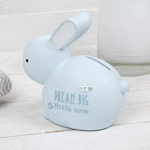 Petit Cheri Bunny Rabbit Money Box - Blue