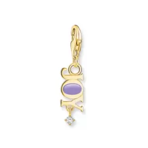 THOMAS SABO Gold Plated Joy Charm