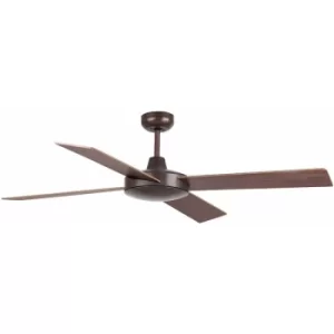 Ceiling fan dark brown Mallorca h37 cm