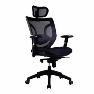 Newton Mesh Back Manager Chair, Black