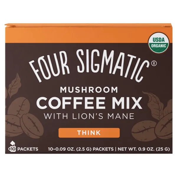 Four Sigmatic Mushroom With Lion's Mane Coffee 10 Sachets