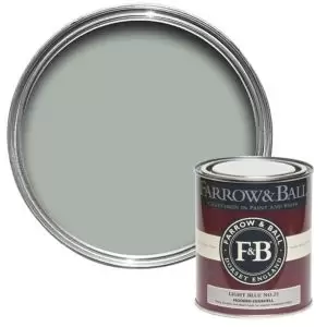 Farrow & Ball Modern Light Blue No. 22 Eggshell Paint, 750Ml