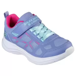 Skechers Girls Glimmer Kicks Fresh Glow Light up Trainers UK Size 12.5 (EU 31)