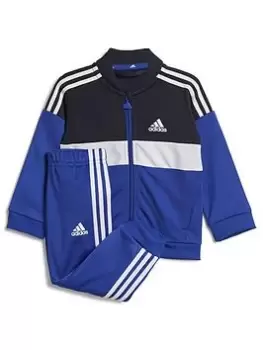 Boys, adidas Sportswear Infant Tiberio Tracksuit - Navy, Size 6-9 Months