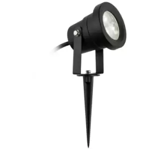 Firstlight Hayes Outdoor Integrated LED Wall & Spike Light Black IP65