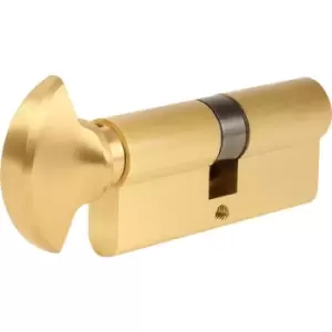 ERA 6 Pin Euro Thumbturn Cylinder 35-35mm in Brass