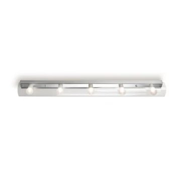 Leds-c4 Lighting - Leds-C4 Make Up - 5 Light Bathroom Wall Light Aluminium