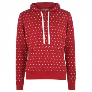 True Religion Mono Logo Oth Hoodie - Red 6000