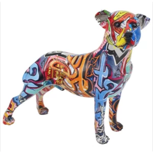 Graffiti Dog Figurine By Lesser & Pavey