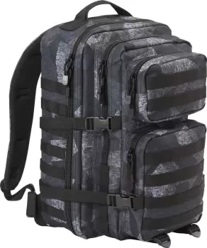 Brandit US Cooper L Backpack, black-grey, black-grey, Size One Size