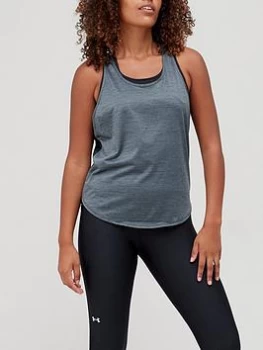 Under Armour Training Tech Vent Tank Top - Black/White Size XL Women